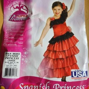 Girls Spanish Dancer costume
